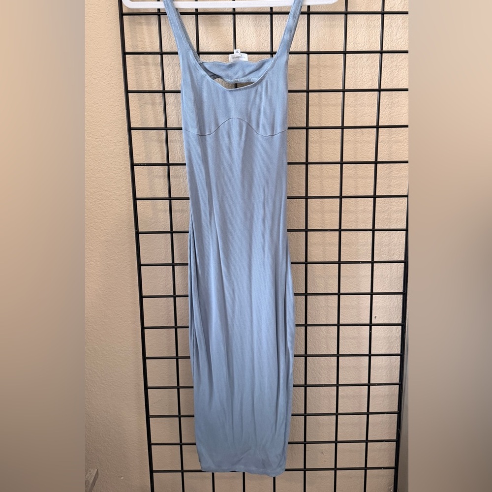 Superdown Light Blue Maxi Dress